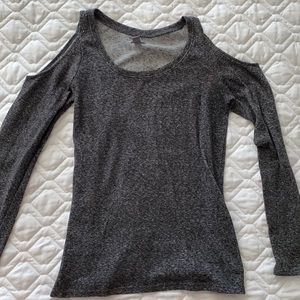 Aerie open-shoulder long sleeve tee